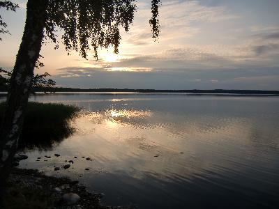 Gäststuga vid Mullsjöns strand