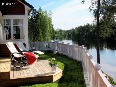 Seeblick-Ruderboot-Badebr�cke