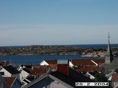 Havsutsikt i Hunnebostrand,