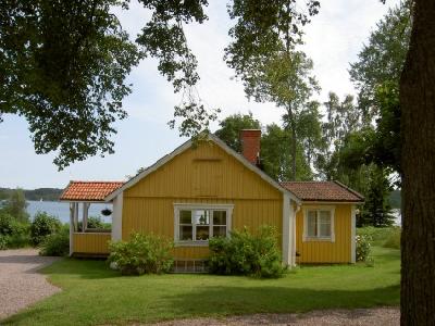 Stuga nära vattnet på Värmdö