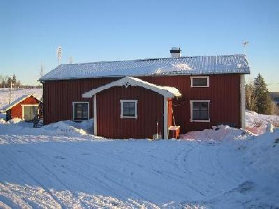Fin stuga i Laxsj�