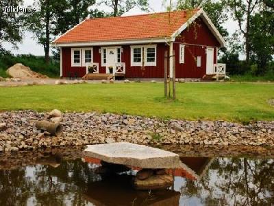 Modern villa på lantgård