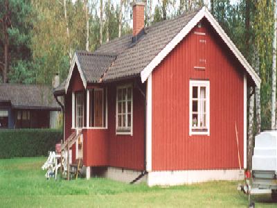 Mkt trevl stuga mitt på Öland