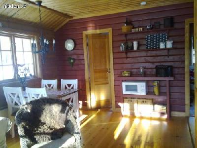 Mysig stuga i fjällen