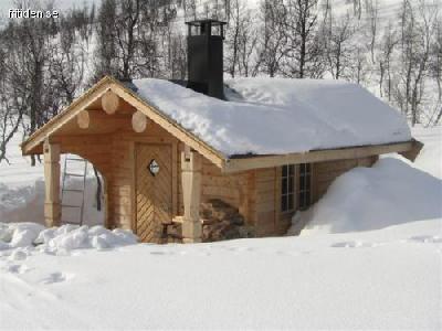 Jakt og fiskehytte i fjellheim