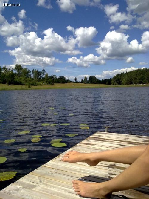 Summerhouse with a lake