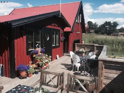 Angeln, Arkösund, Haus am See