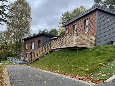 Nybyggt attefallshus Göteborg