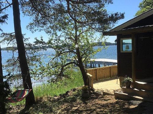 Sommerhutte am Meer