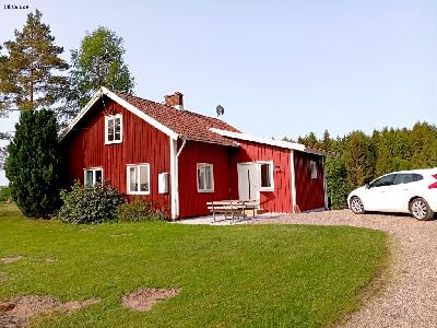 Litet Rött Hus på Landet