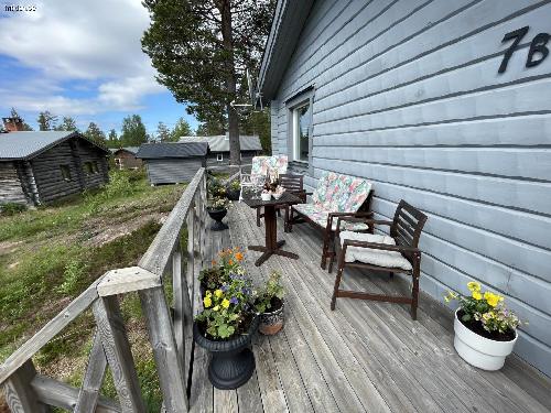 Timrad fjällstuga: kamin,bastu