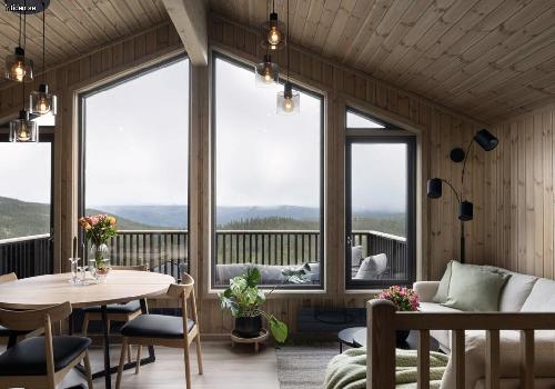 Norefjell flott hytte ski/spa