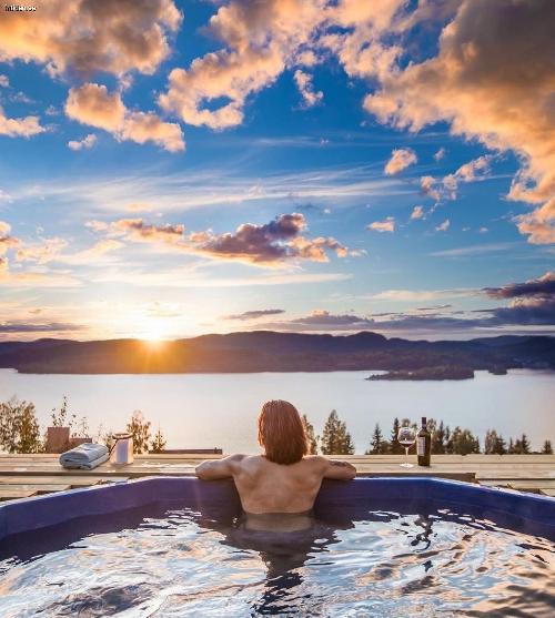 Fantastisk villa med jacuzzi