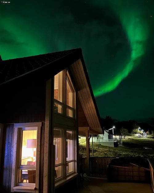 Villa Sjøsiden direkt am Fjord