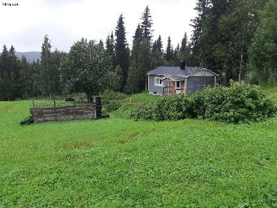 Harr o Öringfiske Lappland