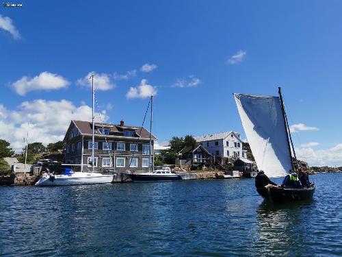 Am Meer Bohuslän privaten Kai