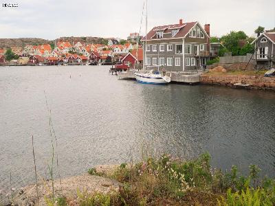 Am Meer Bohuslän privaten Kai