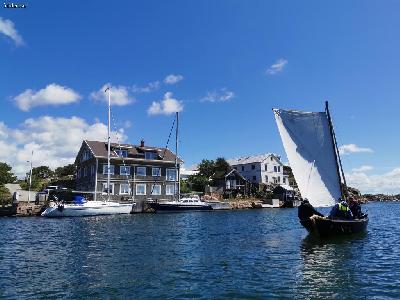 Am Meer Bohuslän privaten Kai