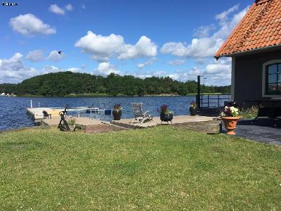 Strandvilla mitt i skärgården