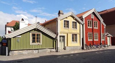Några stugor eller lägenheter som hyrs ut i Sverige