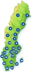 Stugor uthyres i Sverige
